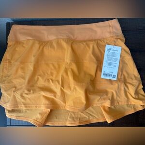 NWT Lululemon Pace Rival MR Skirt